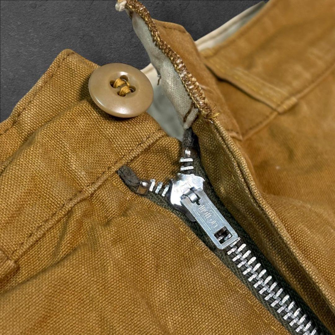 60s 70s IMPERIAL SAFTBAK ハンティングパンツ ダック地