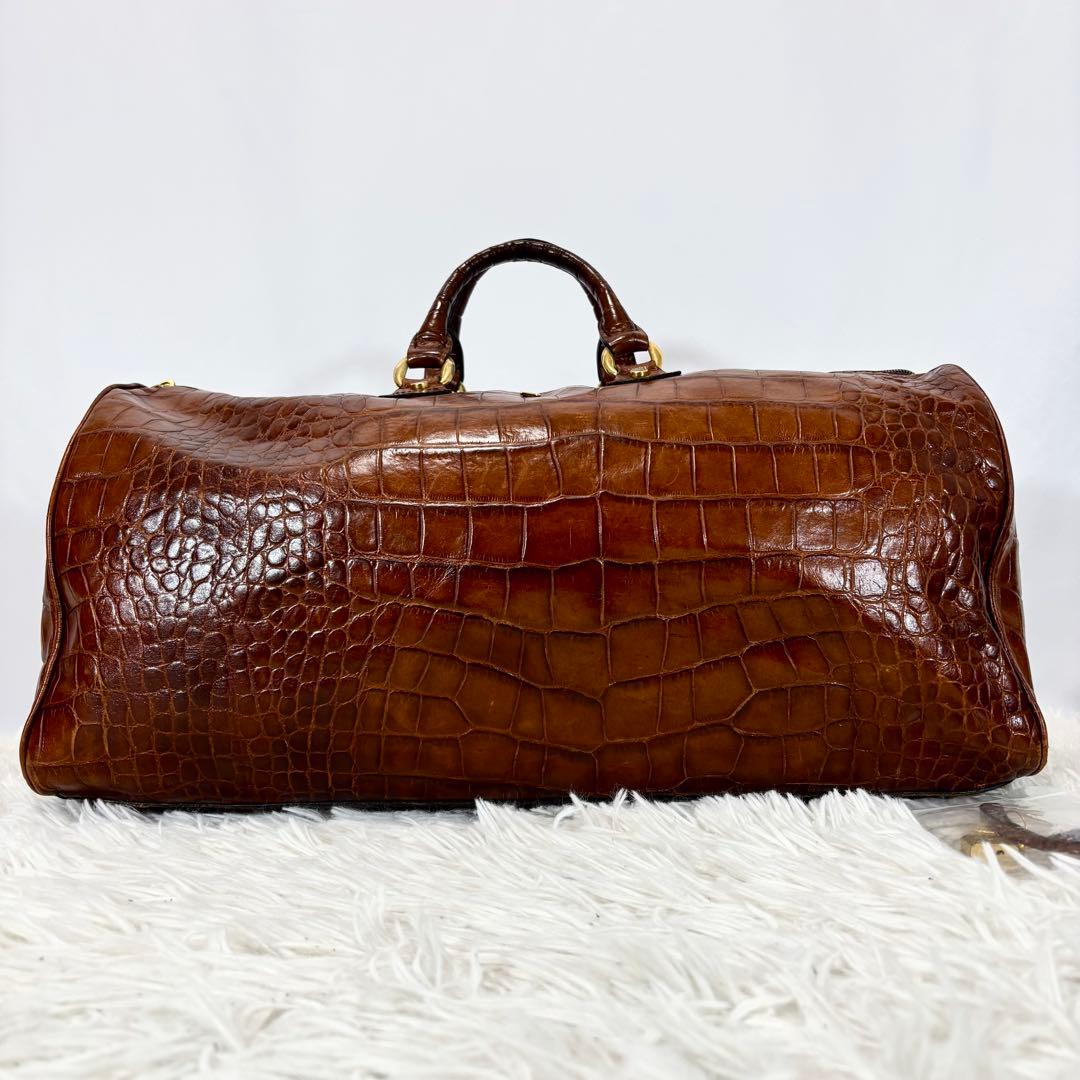 バリー ボストンバッグ 大容量 ゴールド金具 イタリア製 ロゴ金具 旅行カバン