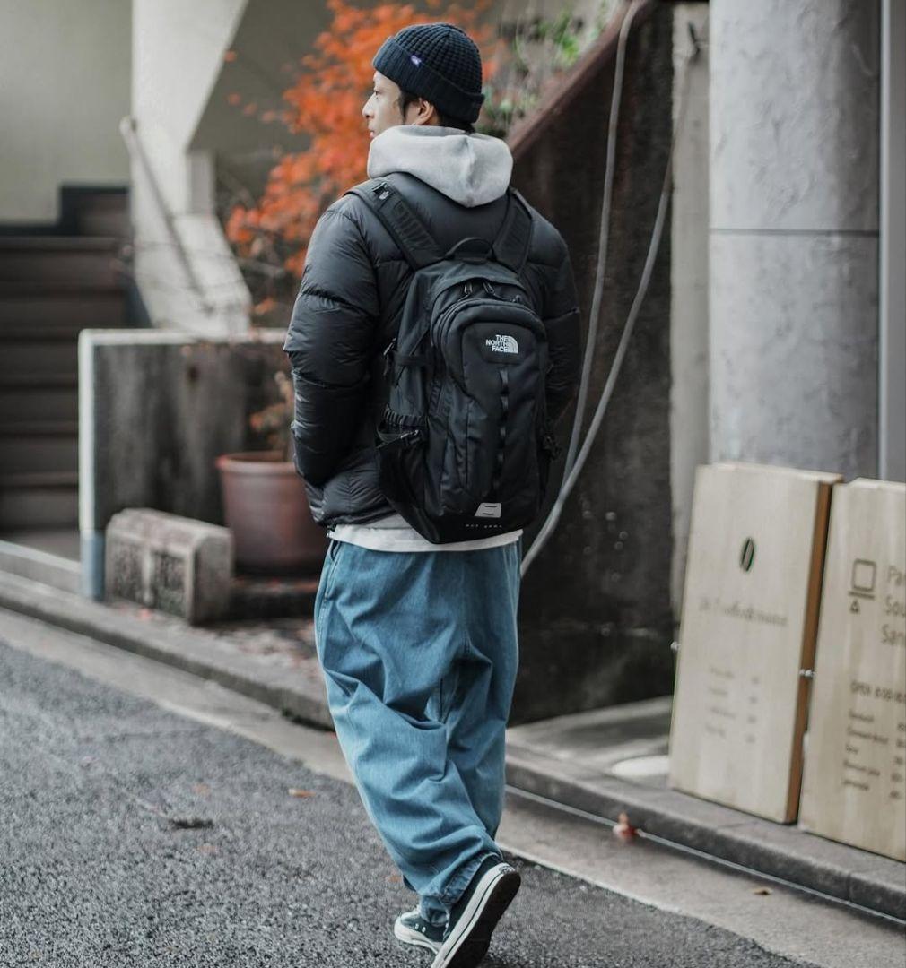 パープルレーベル　Denim Wide Tapered Field Pants