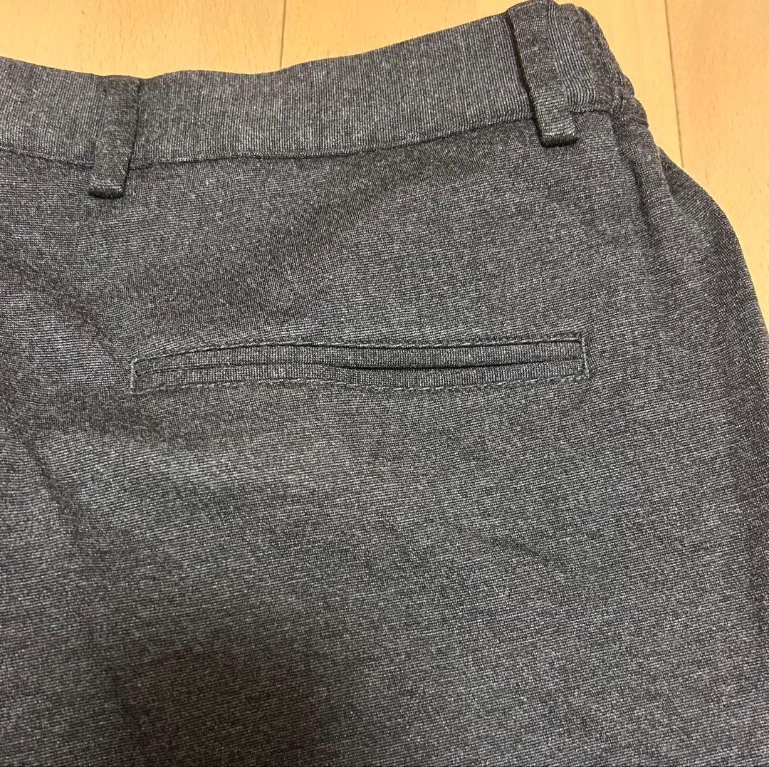 美品　MASACCIO ストレッチ　1プリーツ ドローコード スラックス