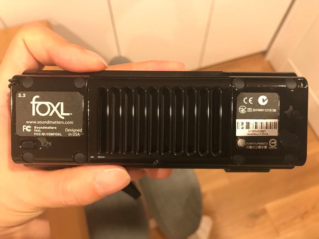 foxL V2 スピーカー（Bluetooth非対応）