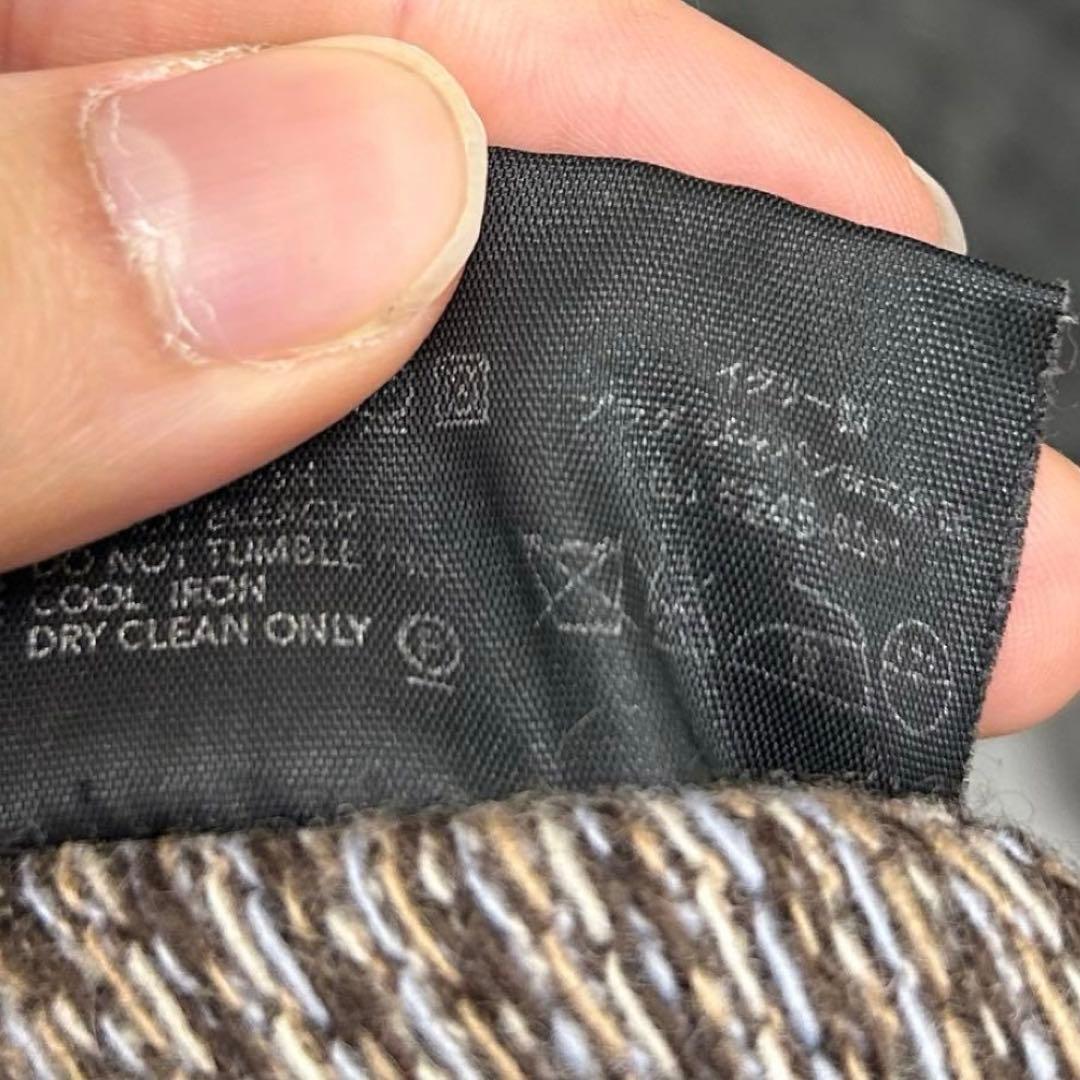 PRADA ニットセーター　カシミヤ混　千鳥格子