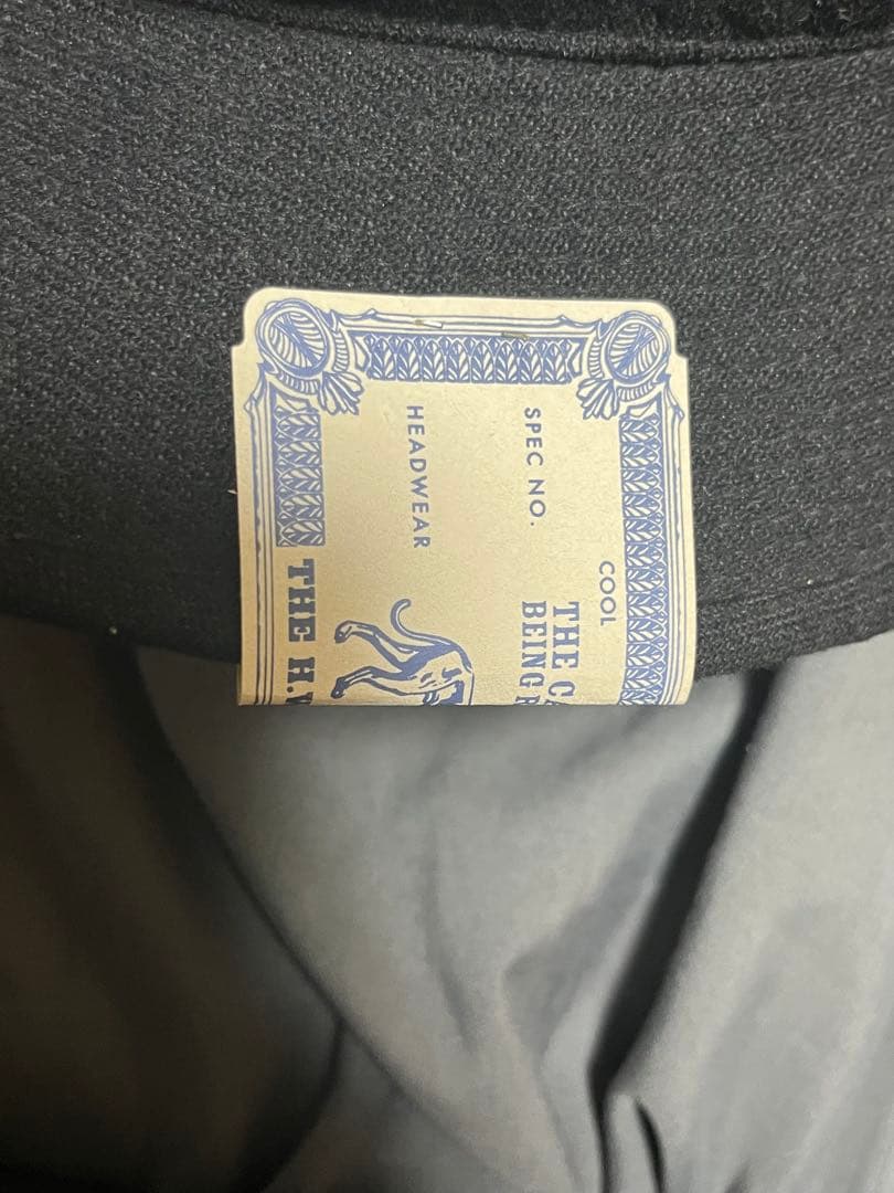 め*ぁ様 THE H.W.DOG&CO. 黒 バケットハット サイズ38 タグ付