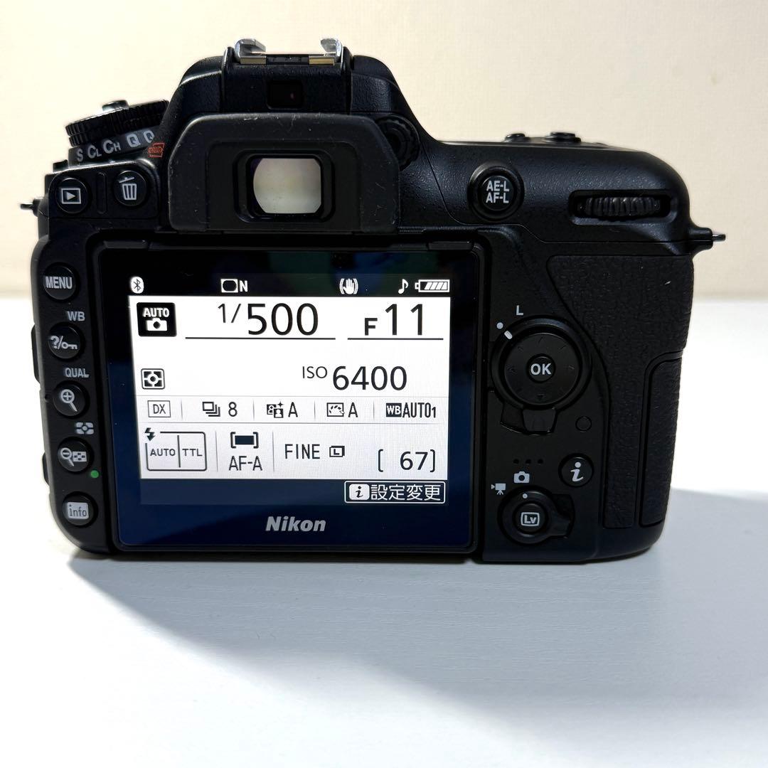 【美品】Nikon D7500 デジタル一眼レフカメラ 本体