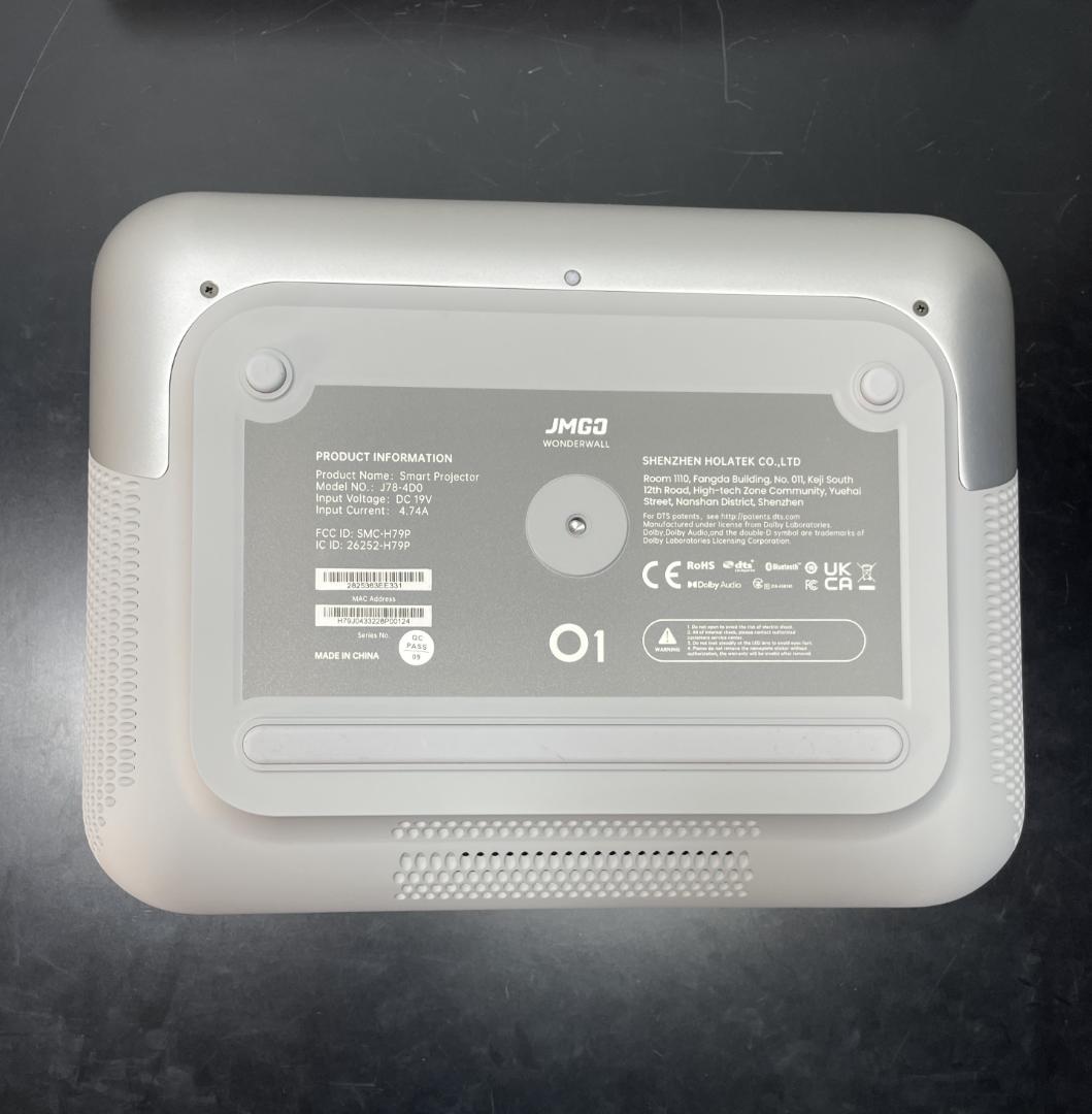 Y☆877 JMGO 超短焦点プロジェクター O1 J78-4D0