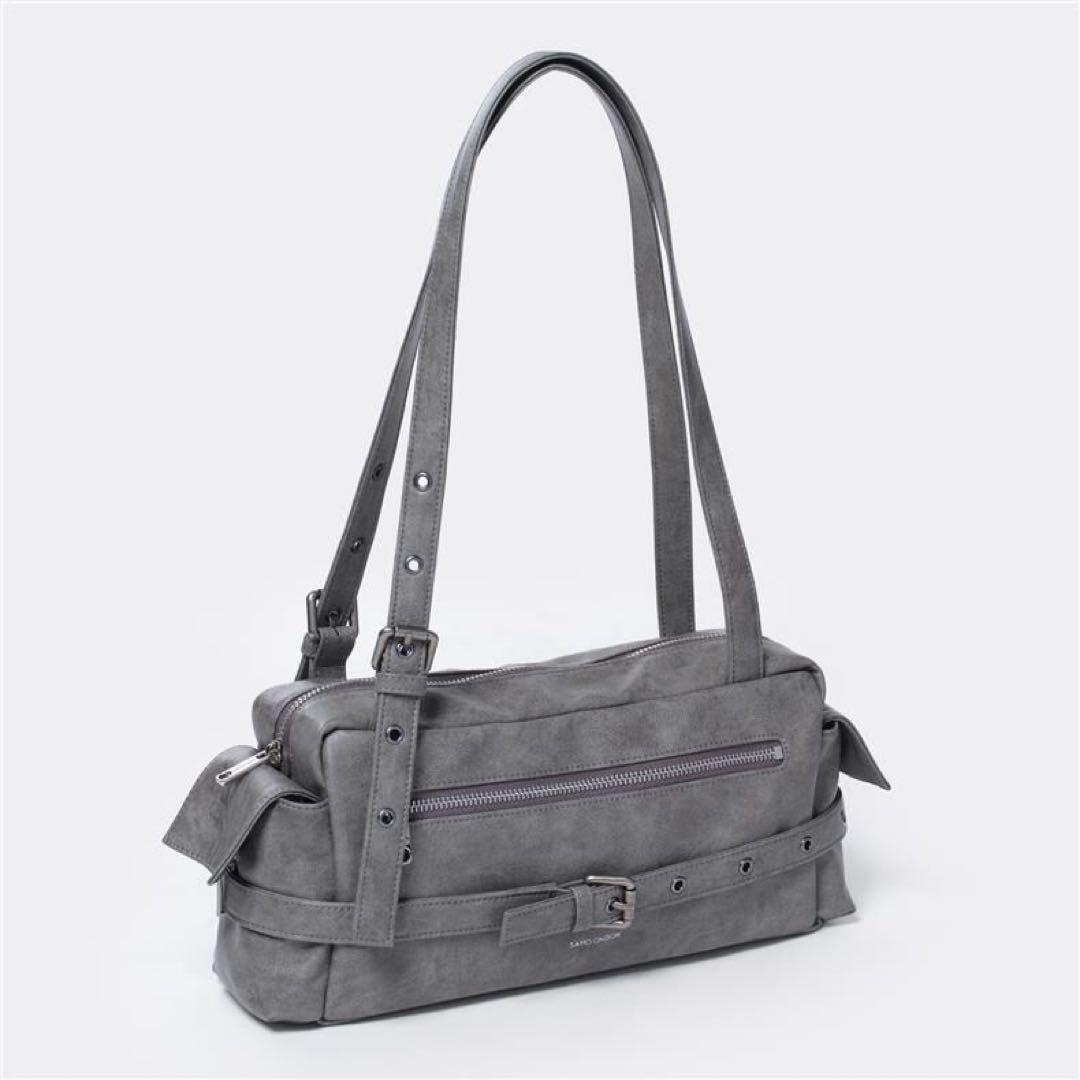 samo ondoh グレー ショルダーバッグ
