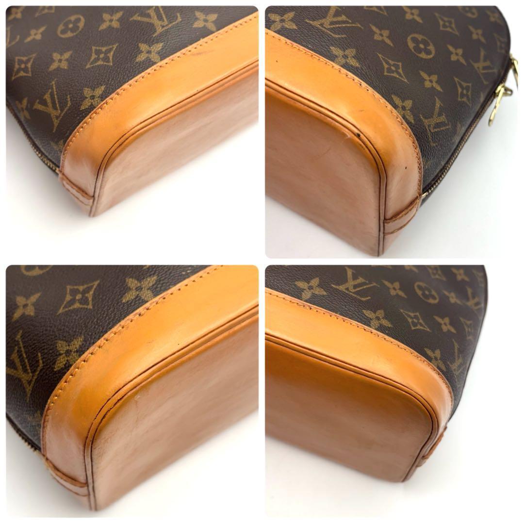 【極美品】　ルイヴィトン　アルマ　ハンドバック　モノグラム ヌメ革　2way