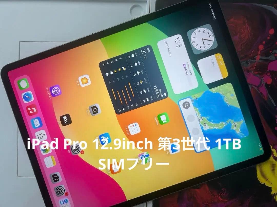Apple iPad Pro (12.9インチ, 第3世代) 1TB (C10)
