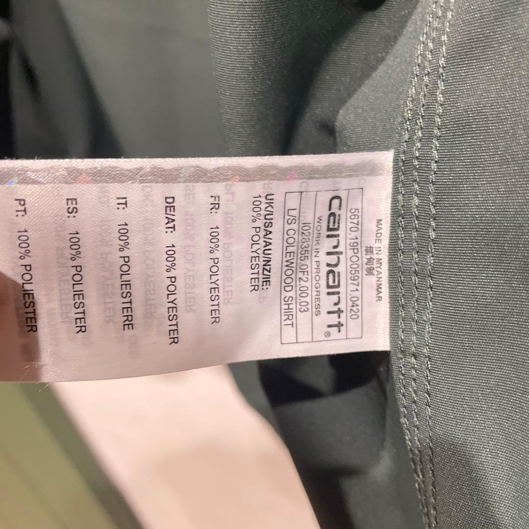 CARHARTT WIP L/S COLEWOOD SHIRT カーキ