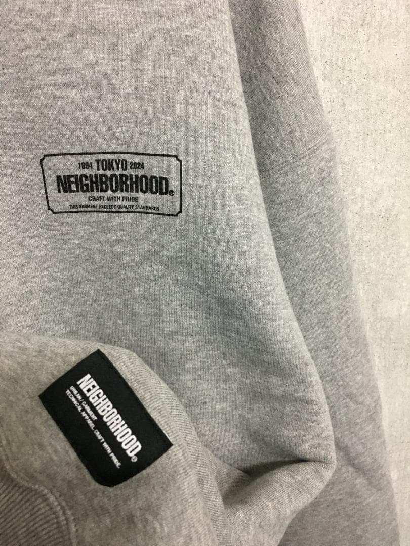 ネイバーフッド 24ss 新同タグ付き クラシック ロゴ スウェット