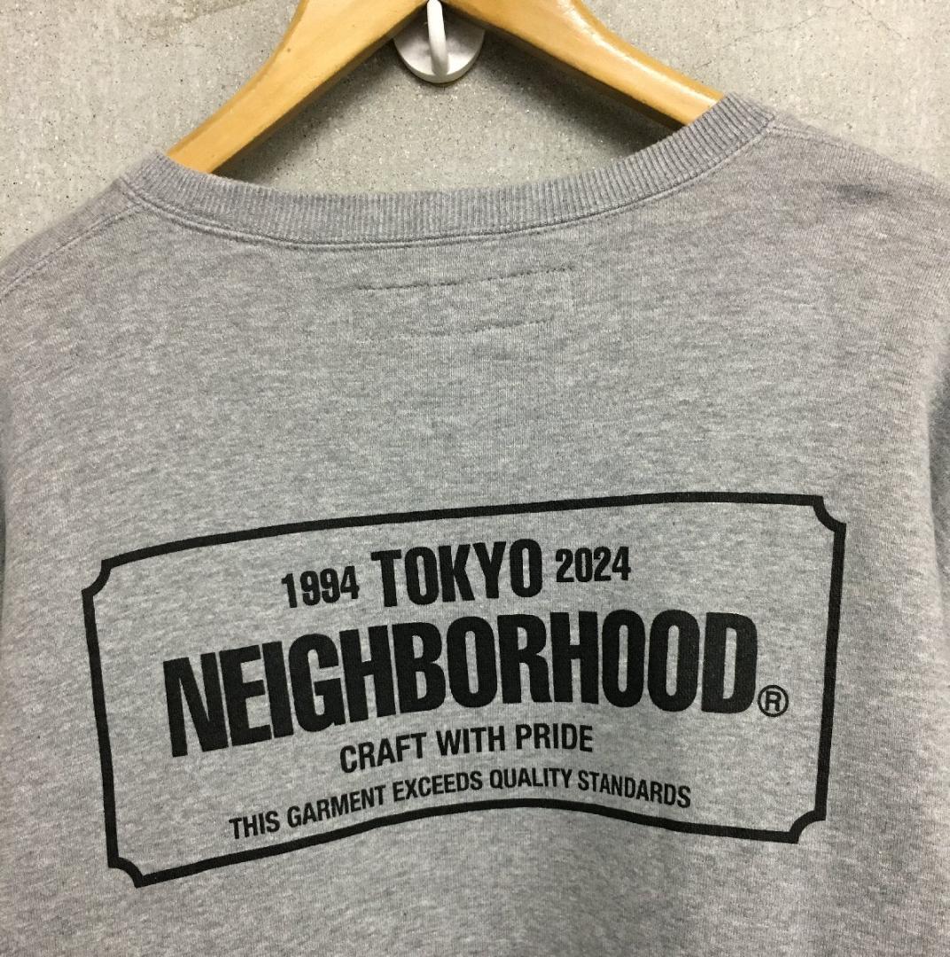 ネイバーフッド 24ss 新同タグ付き クラシック ロゴ スウェット