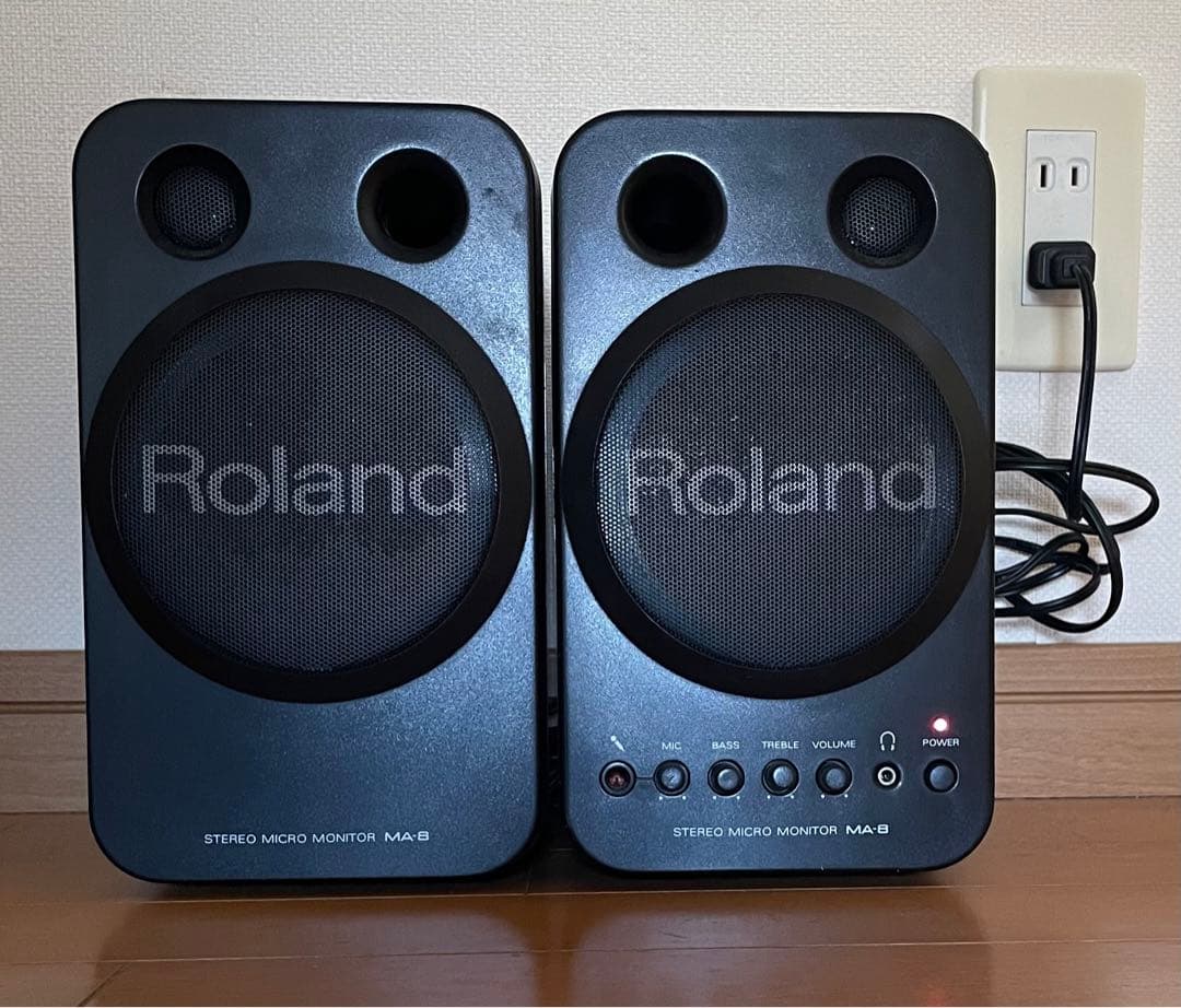 【KAZUMI I】　ステレオ・マイクロ・モニター　ローランド MA-8