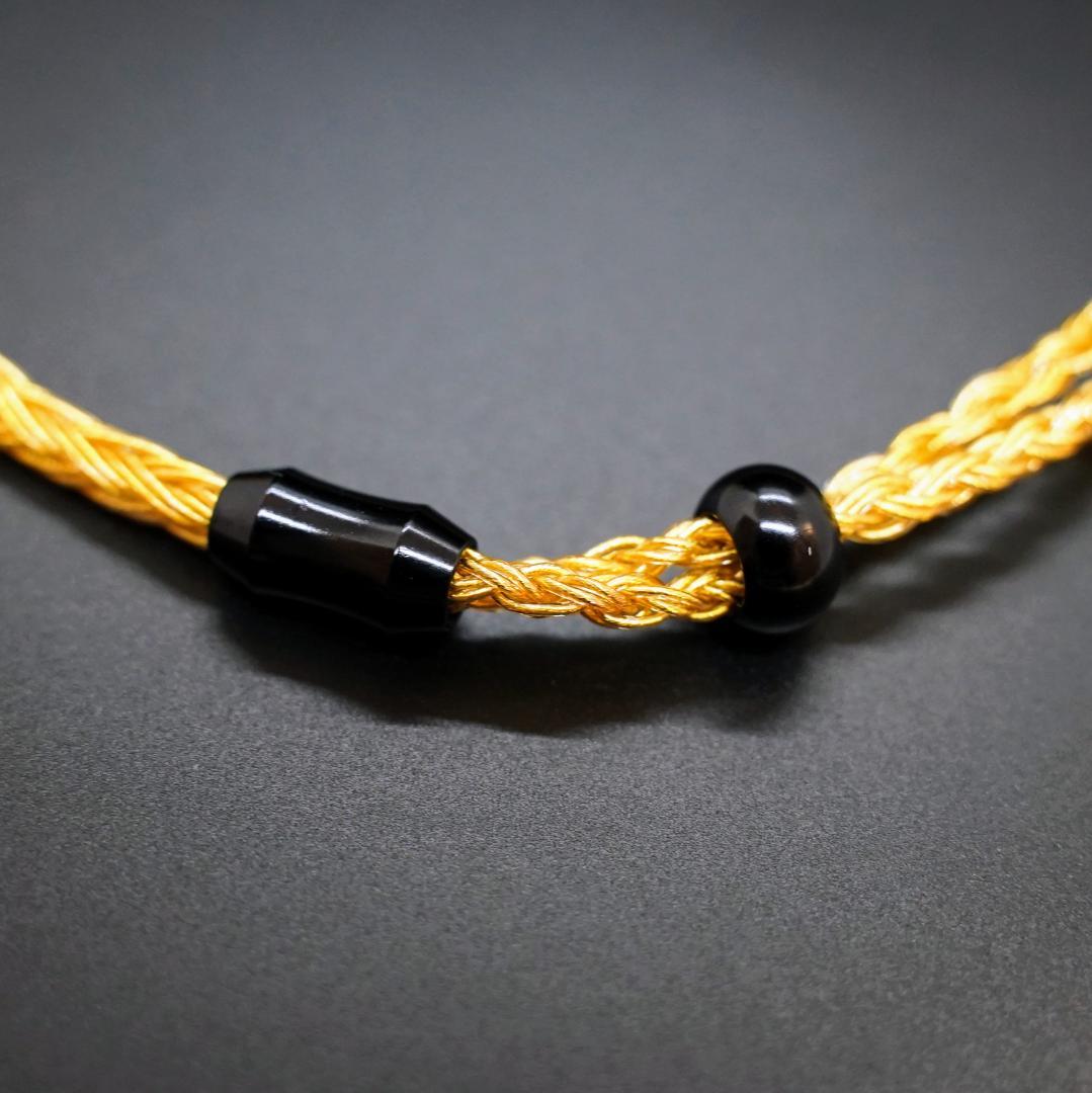 黒色部品 16芯 金メッキリケーブル アップグレード mmcx/3.5mm 標準