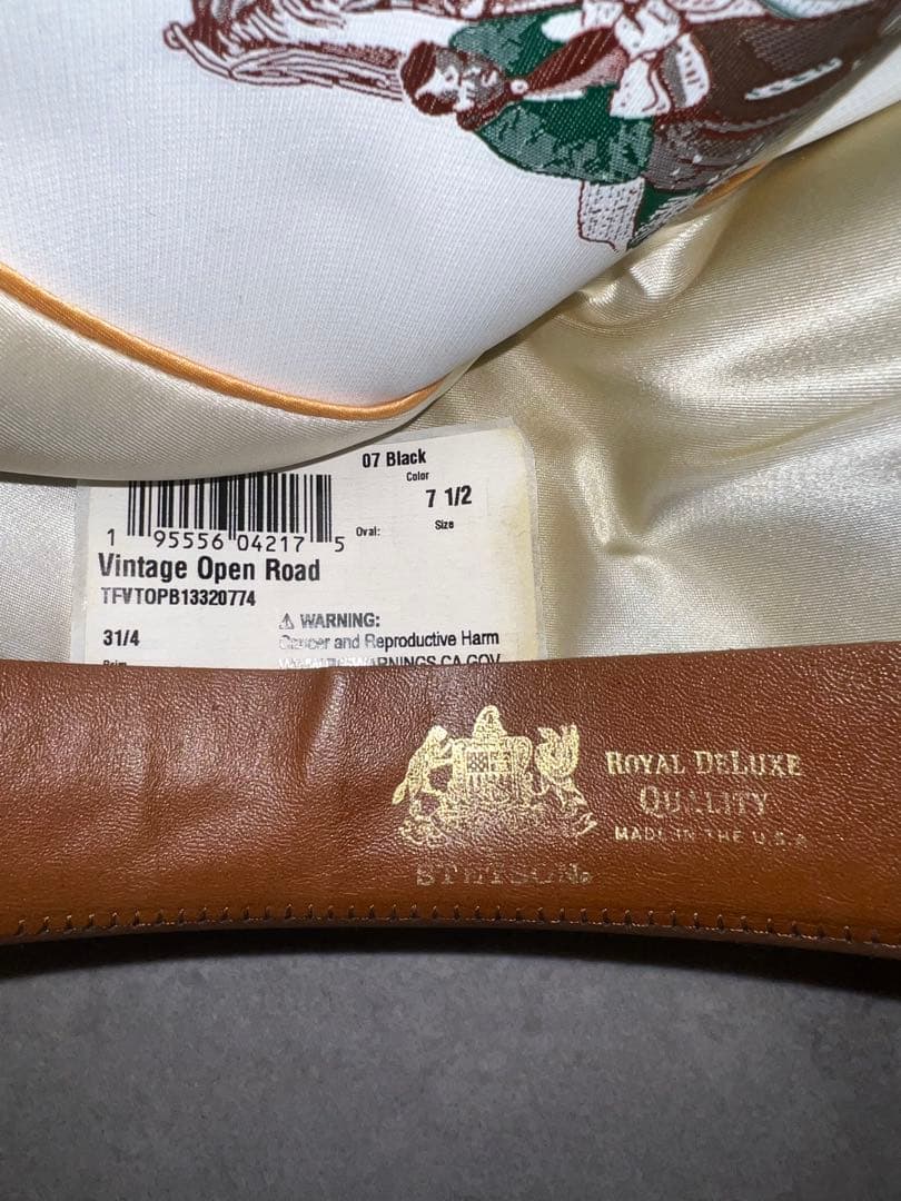 STETSON OPEN ROAD-Repro 60cm ビーバー