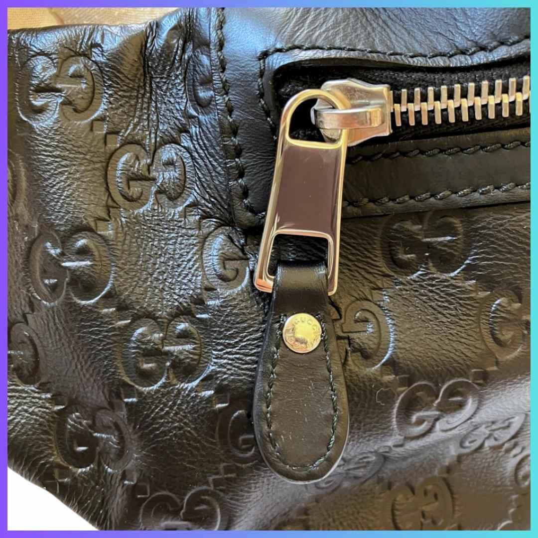 Aliyさま専用　GUCCI グッチシマ レザー ボディバッグ 収納袋、箱付属