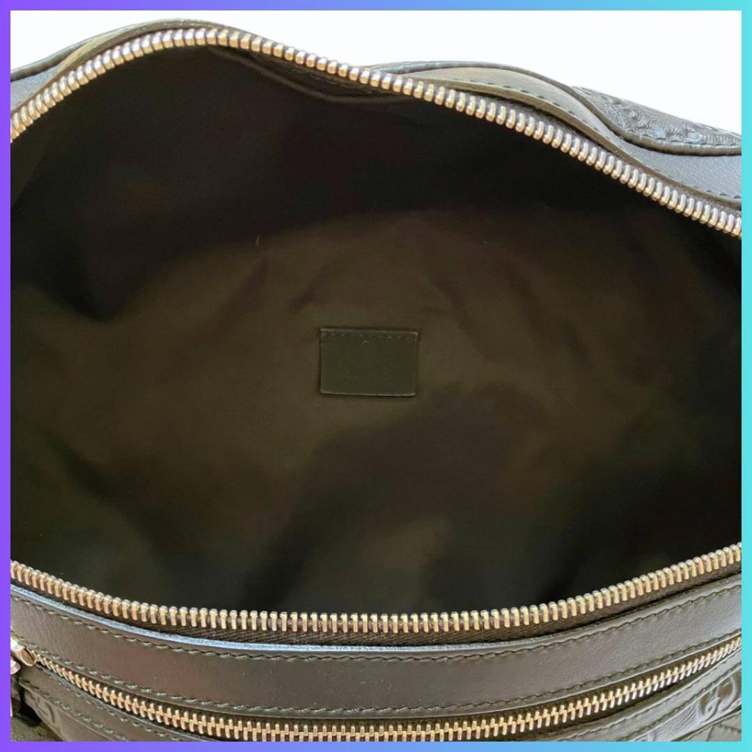 Aliyさま専用　GUCCI グッチシマ レザー ボディバッグ 収納袋、箱付属