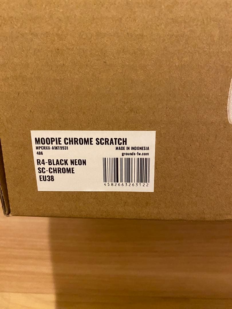 【grounds】 MOOPIE CHROME SCRATCH 24cm 未使用