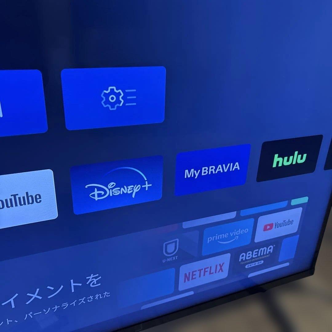 超美品　SONY 43V型 4K 液晶テレビ BRAVIA KJ-43X85K