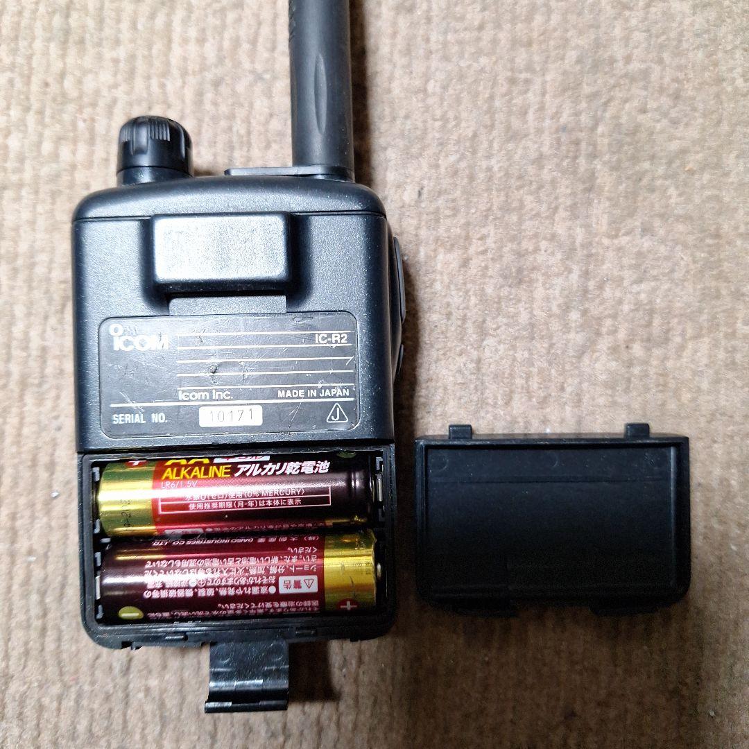 アイコムIC-R2広帯域受信機、受信周波数拡張済み