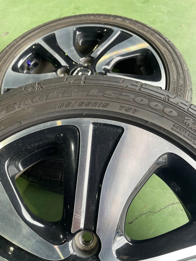 【みずかあ】 ホンダ N-one純正 4本セット 純正ナット付 送料込