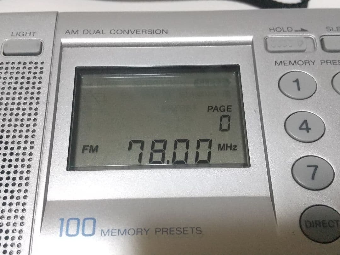 SONY ICF-SW7600GR AM/FMラジオ