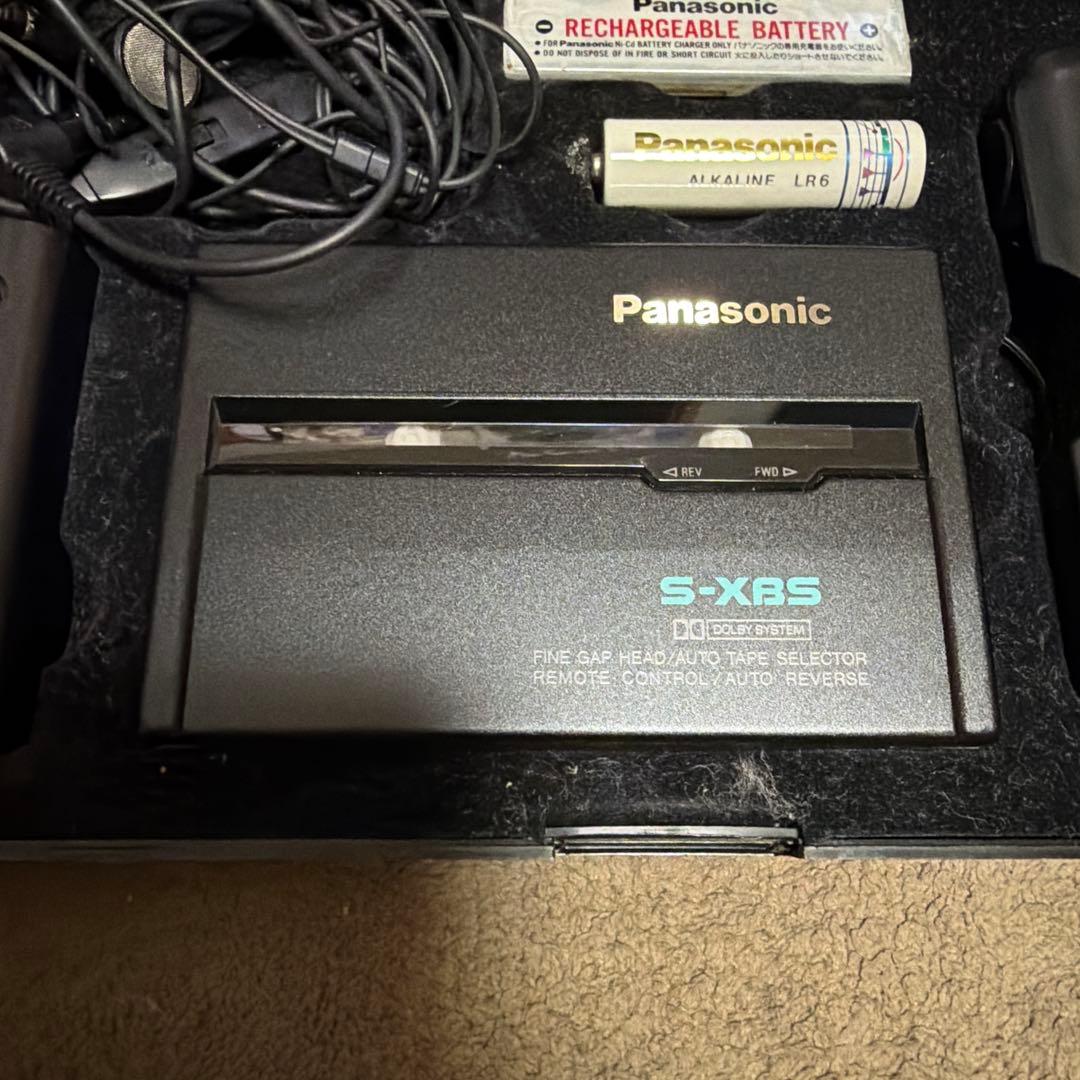 Panasonic　S-XBS　RQ-S1D　創業70周年記念カセットプレイヤー