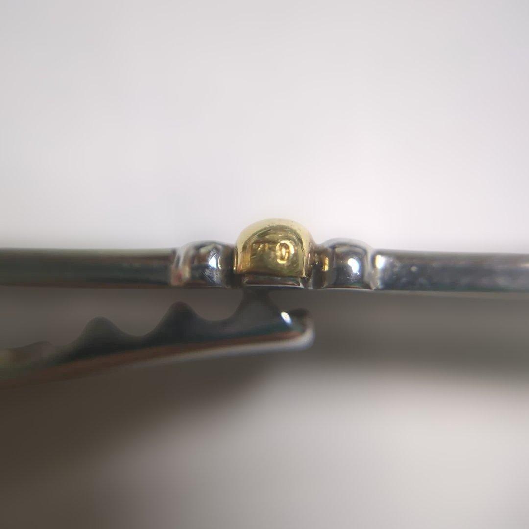 ahyy08　ダンヒル　007モデル　750刻印 K18 タイピン