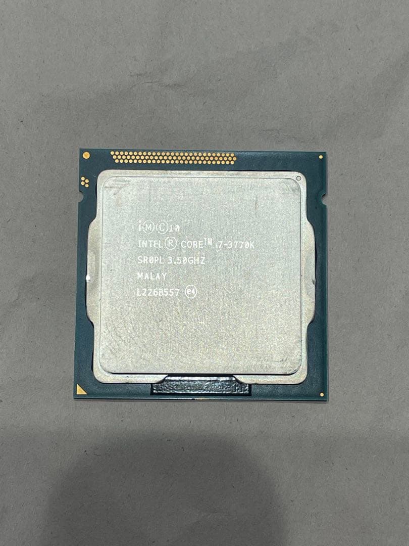 Intel cpu i7-3770k 複数Intel CPU セット 5個