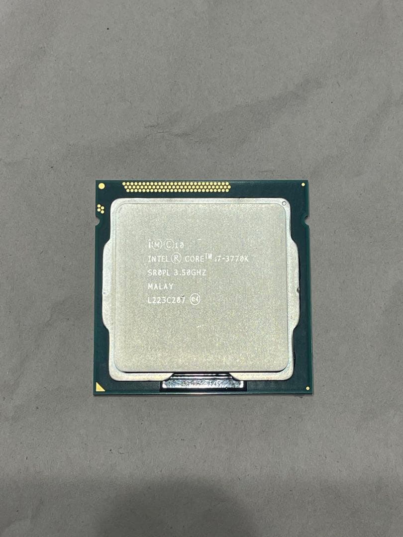Intel cpu i7-3770k 複数Intel CPU セット 5個