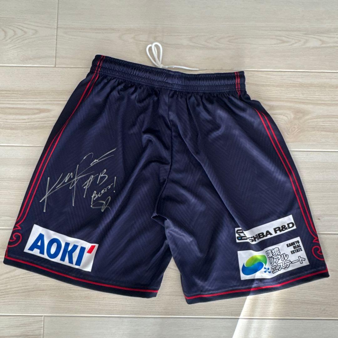 横浜ビー·コルセアーズ #15 キーファー・ラベナ選手着用サイン入りユニフォーム