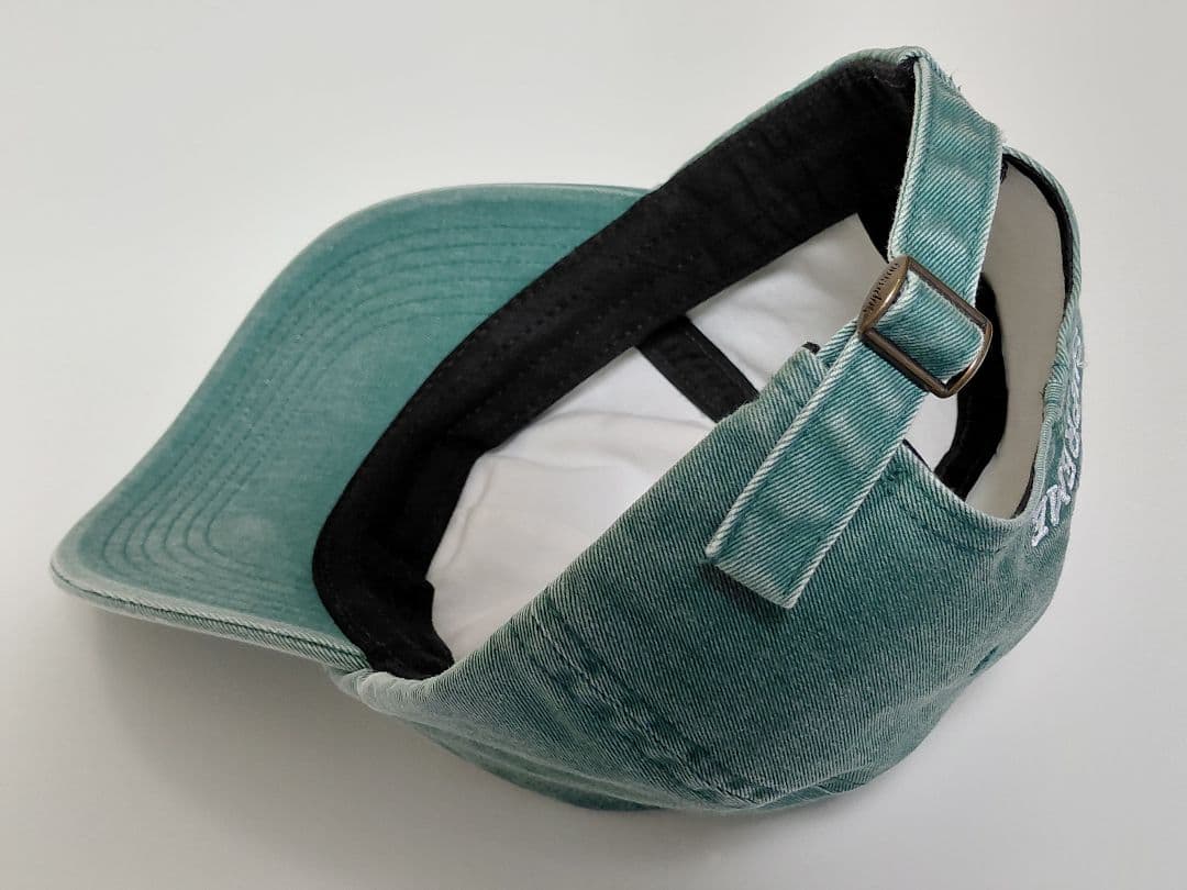 極美品　Supreme　Pigment　S Logo　6-Panel　Green