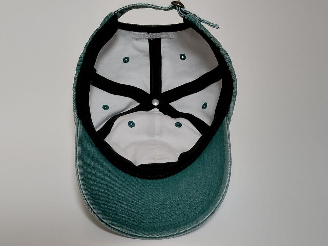 極美品　Supreme　Pigment　S Logo　6-Panel　Green