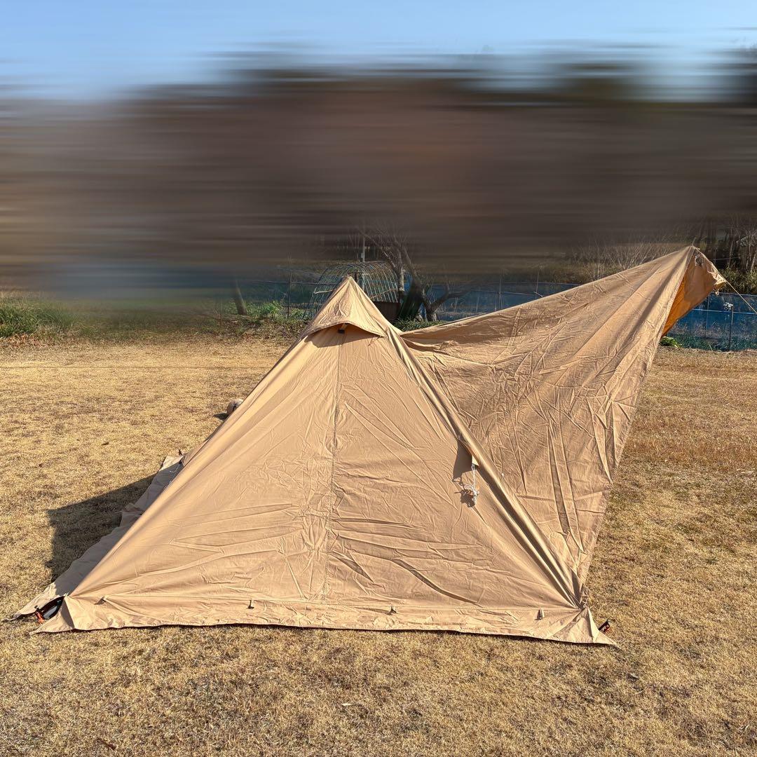 BUNDOK ソロティピー1TC 二股ポール付