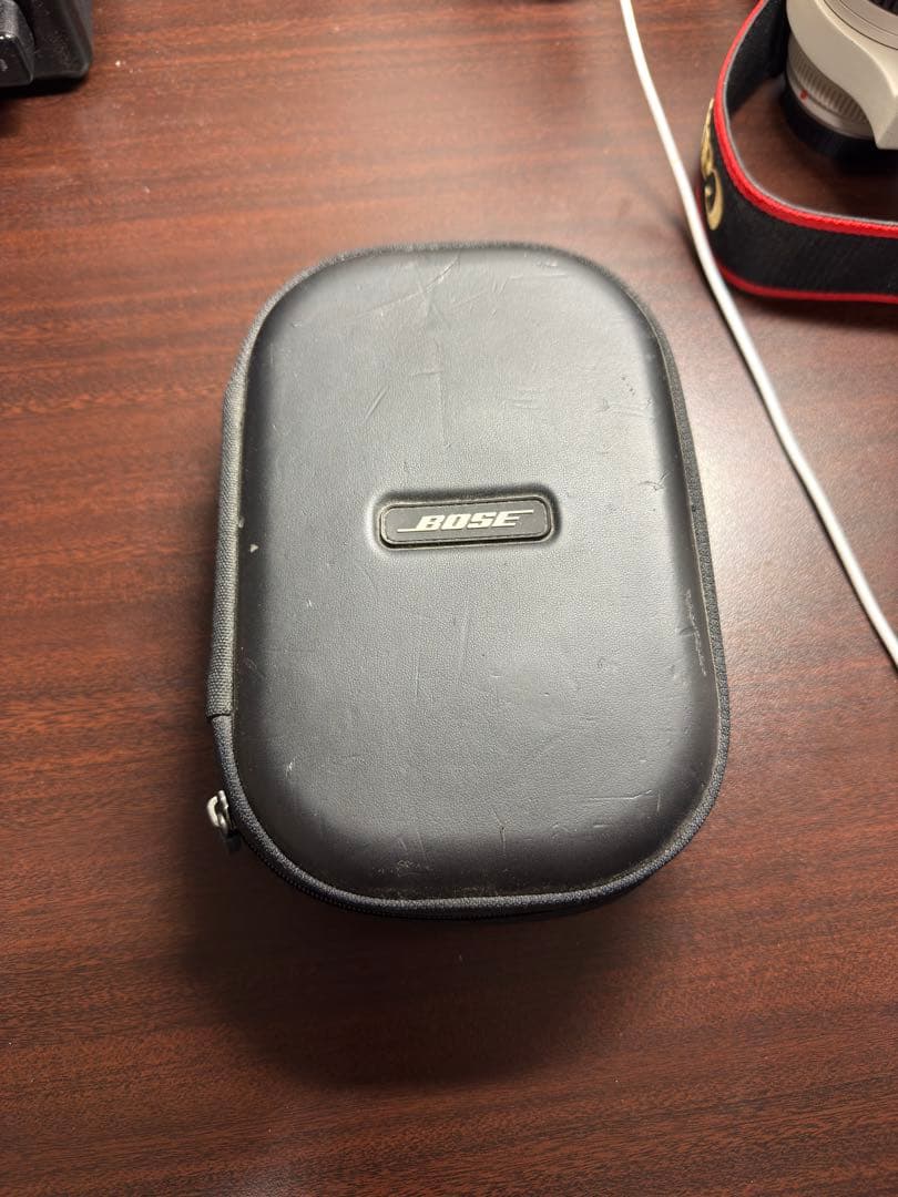 BOSE QC25 ノイズキャンセリングヘッドホン 有線 動作品 収納ケース付