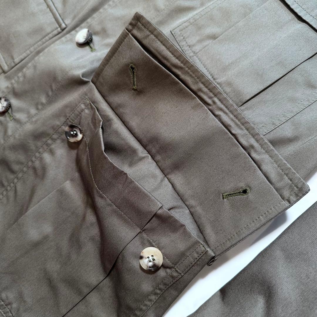 未使用級✨グレンフェル サファリジャケット CARVER 英国名門 オリーブ38