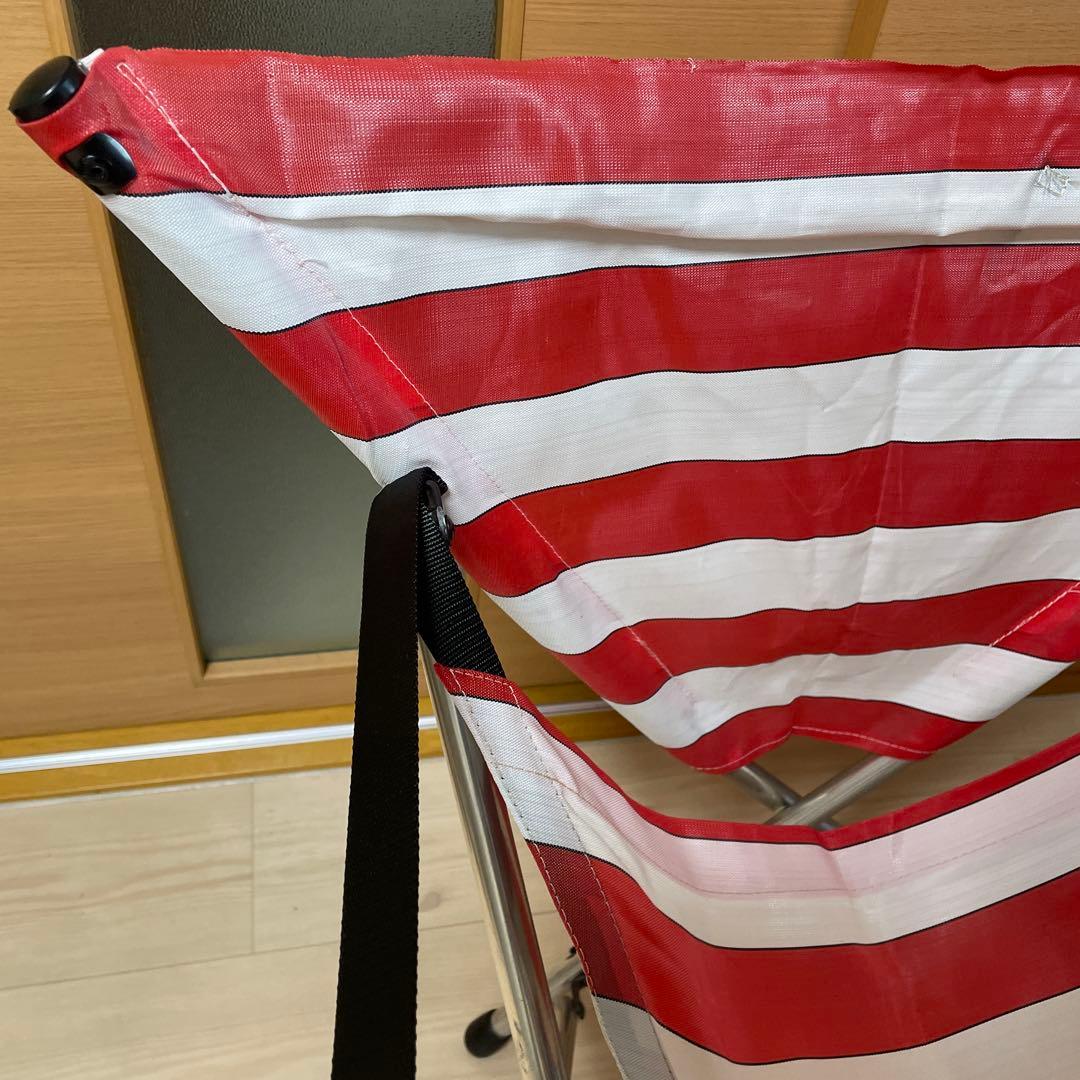 マクラーレン ガダバウトチェア　赤白ストライプ　廃盤モデル