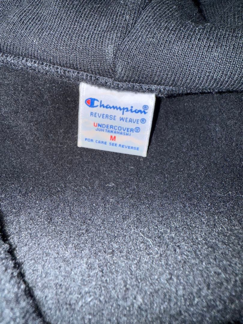 Champion x UNDERCOVER パーカー BLACK M