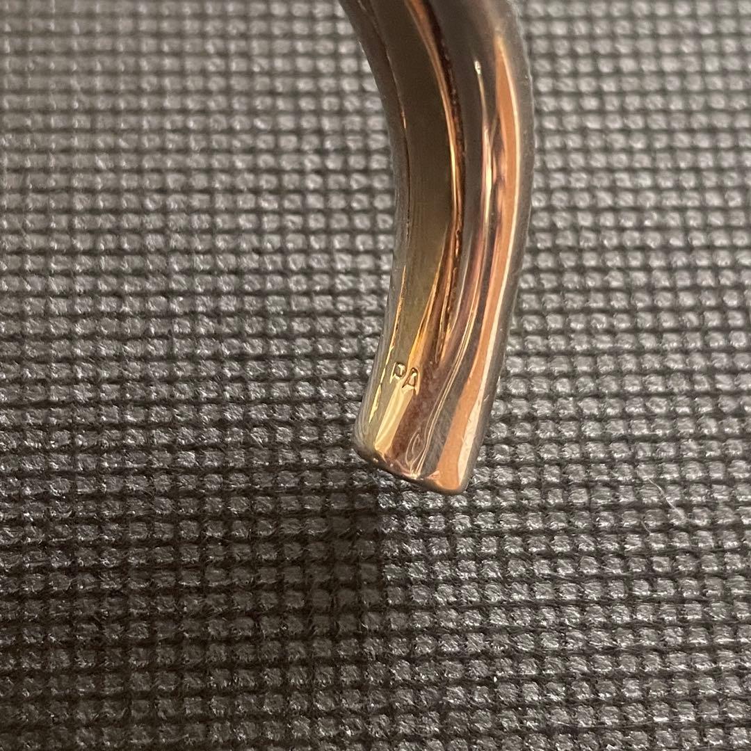 ＜PHILIPPE AUDIBERT＞シルバー×ゴールド バングル