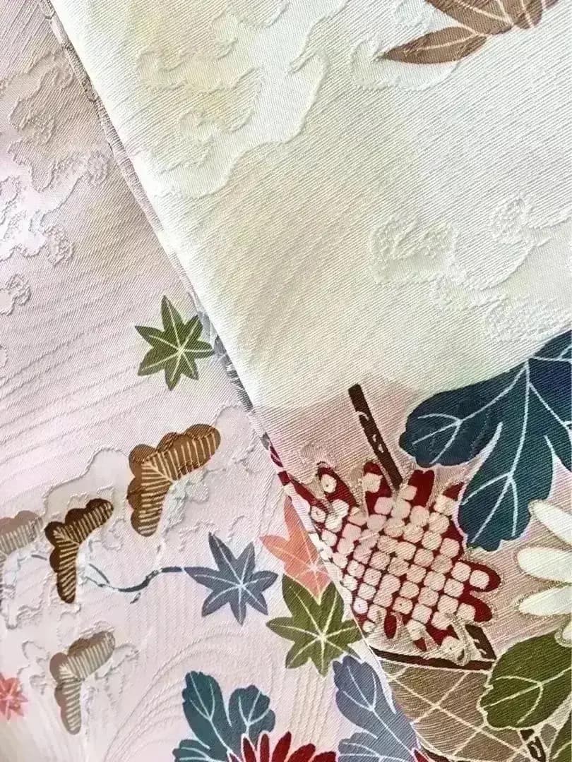 厳選落款有 着物訪問着 格調高く御所解文様 秀逸地紋は波間波頭 ご入学 ご卒業式