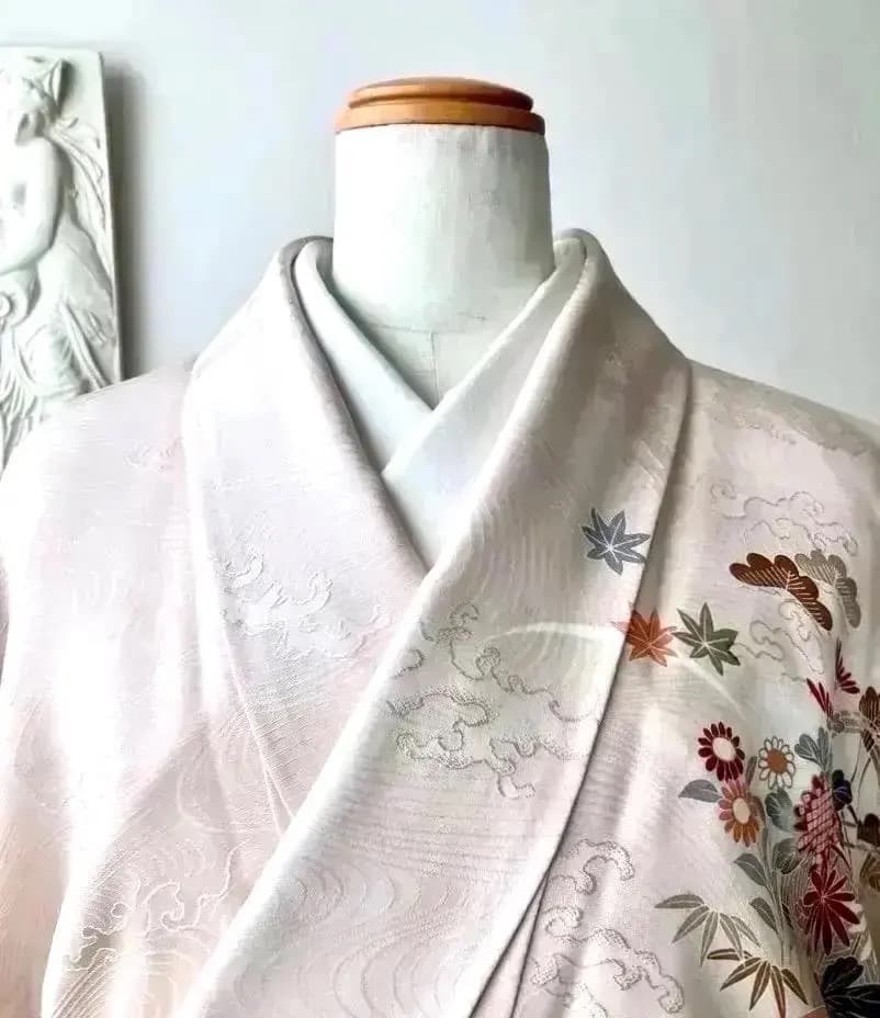 厳選落款有 着物訪問着 格調高く御所解文様 秀逸地紋は波間波頭 ご入学 ご卒業式