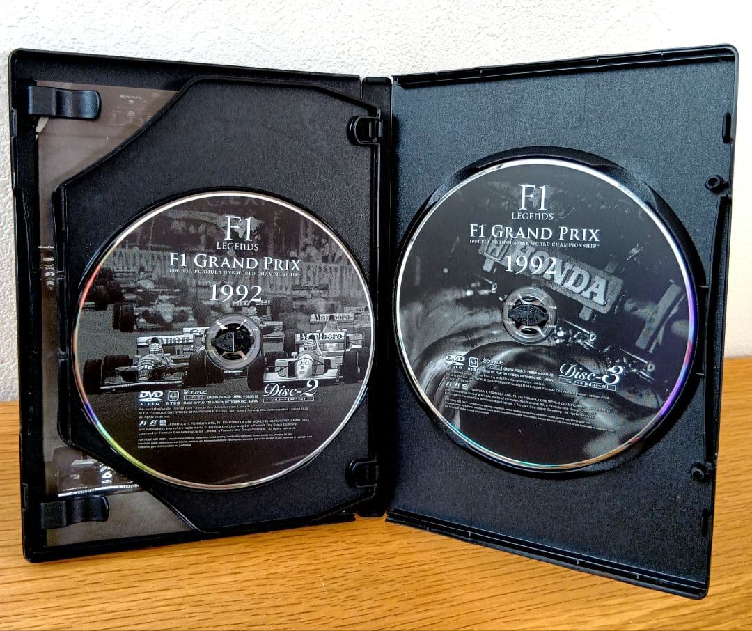 【極美品】F1 LEGENDS F1 Grand Prix 1992〈3枚組〉
