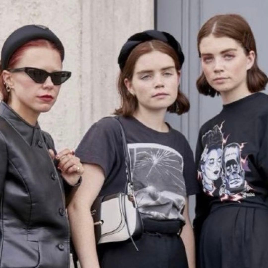 SOPHIE BUHAI ブラック編み込みヘアバンド