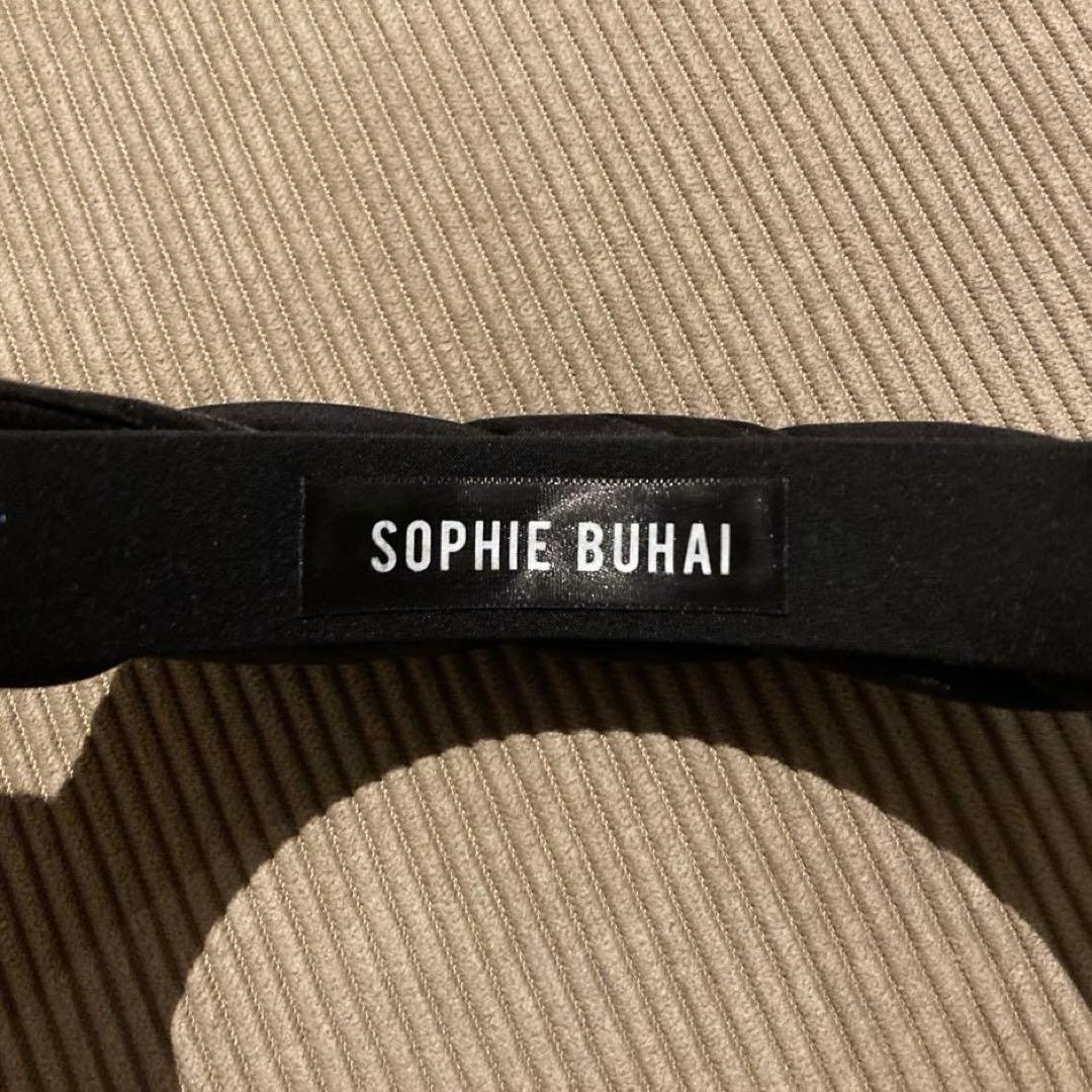 SOPHIE BUHAI ブラック編み込みヘアバンド