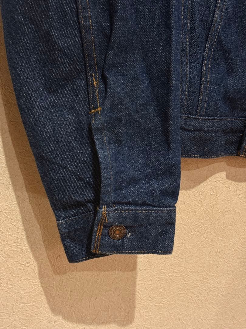肉ボール　真っ紺 80s Levi's 71506 デニムジャケット