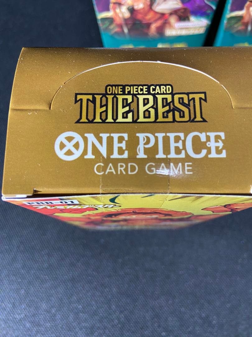 テープ付き未開封ワンピースカード3boxセット 二つの伝説THEBEST