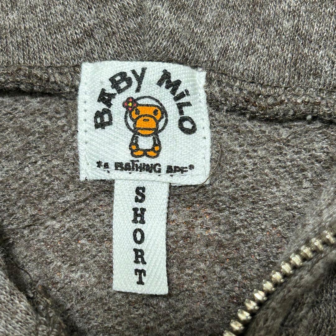 希少　初期 APE アベイシングエイプ マイロ フルジップ　パーカー