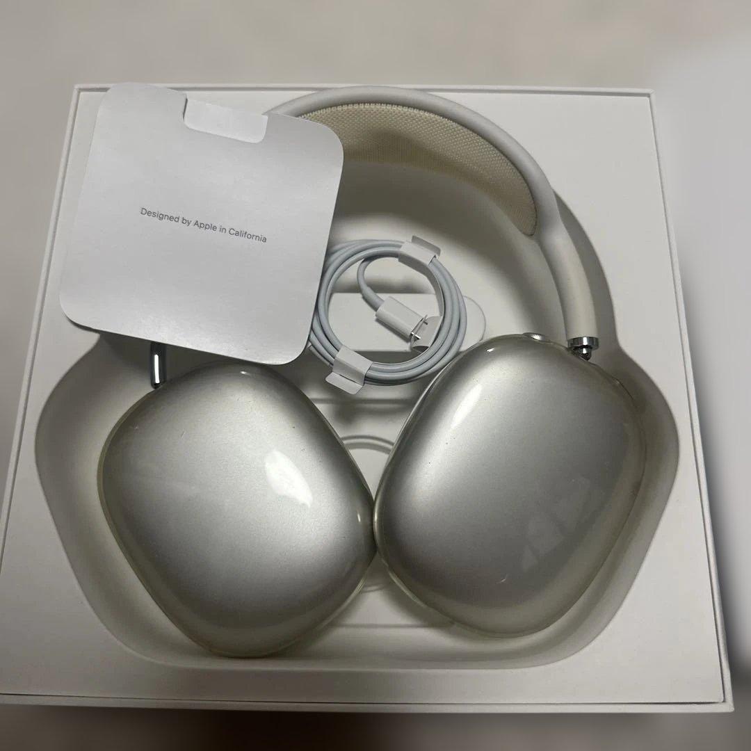Apple air pods pro max シルバー