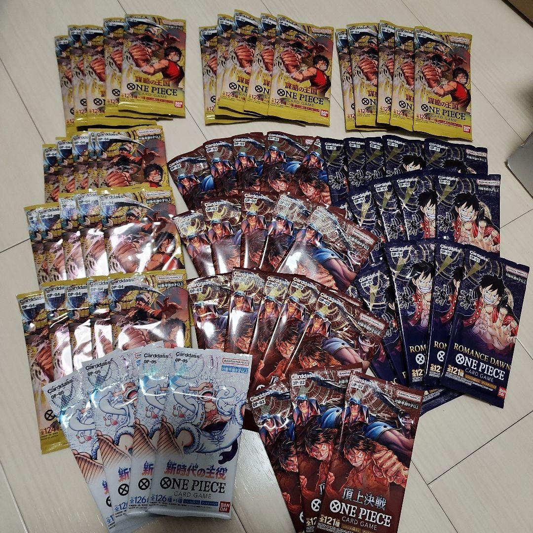 ワンピースカード バラパック セット