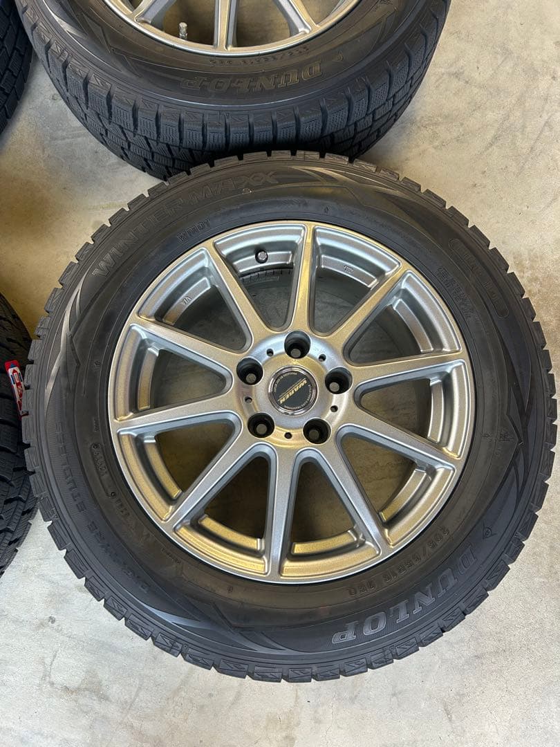 16インチ スタッドレス ダンロップ ウインターマックス 205/65 バリ山