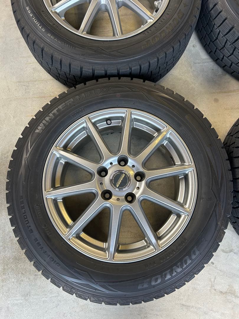 16インチ スタッドレス ダンロップ ウインターマックス 205/65 バリ山